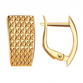 Золотые серьги МАГНАТ МА 011706 МА 011706 фото